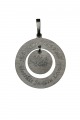 Gravuranhänger 2-teilig 26 mm aus 925/- Silber "Lebensbaum"